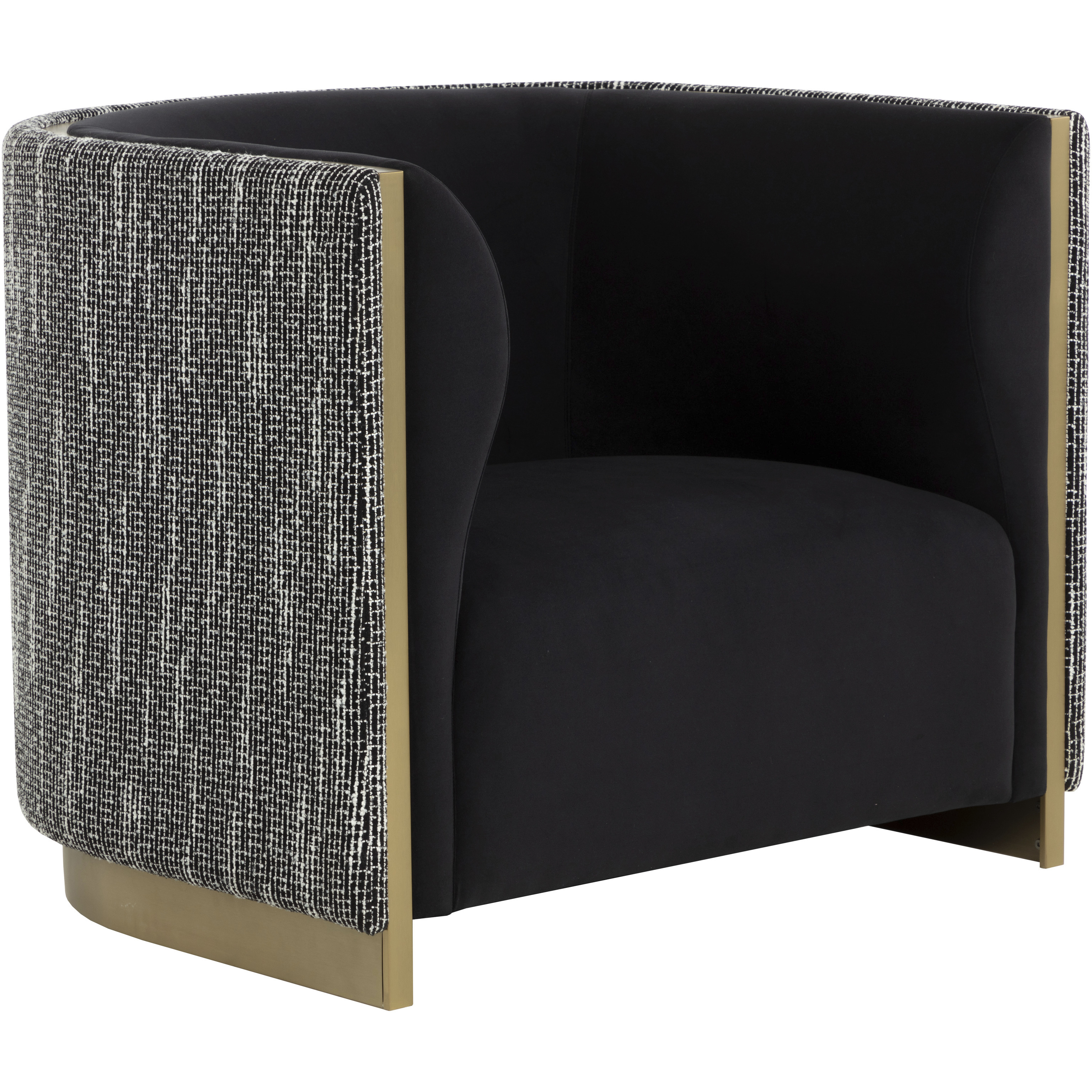 Larron Abbington Black / Hobbes Night Armchair